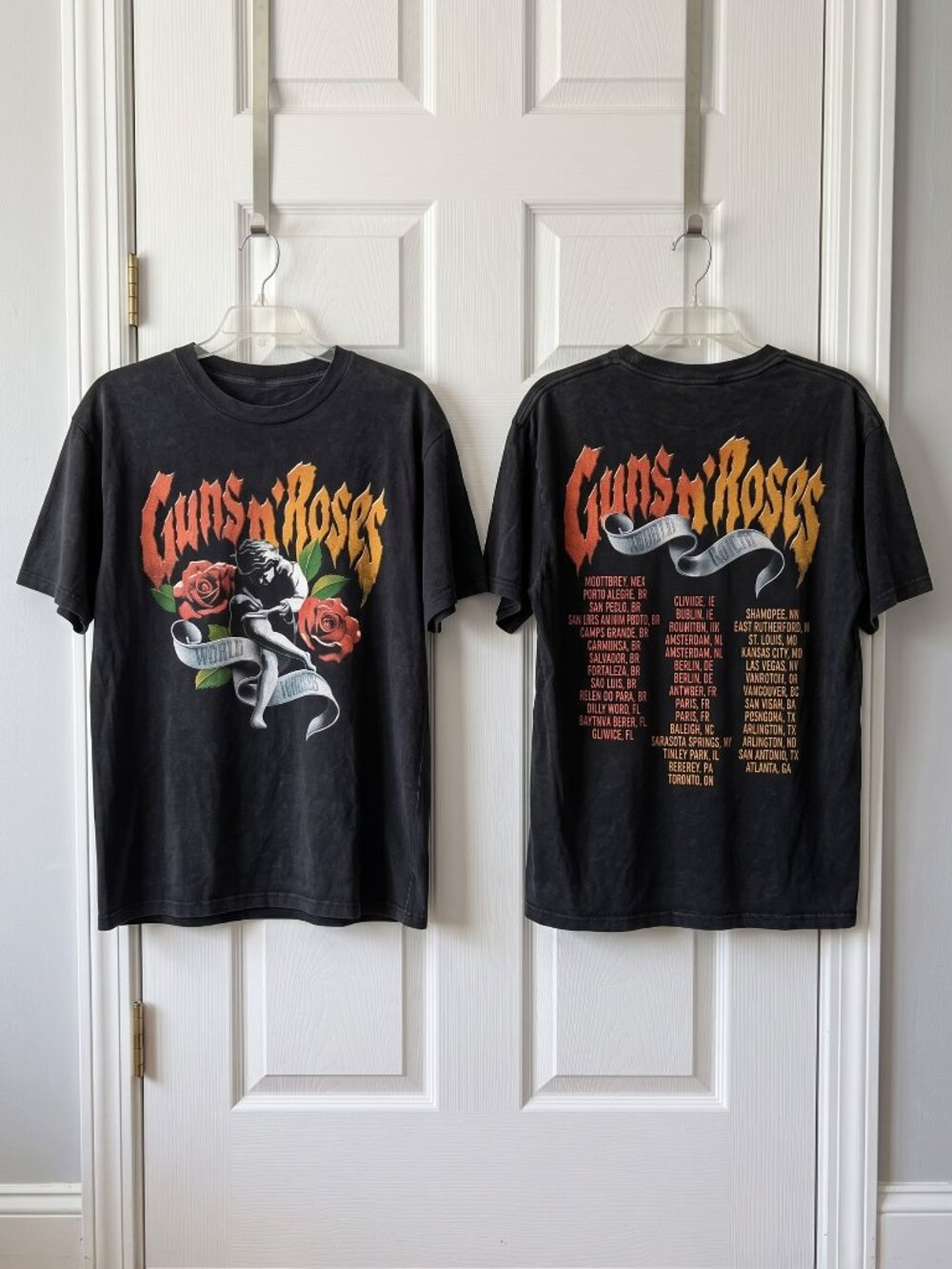 Guns N Roses Exclusive Merch World Tour Dates 2026 T-Shirt